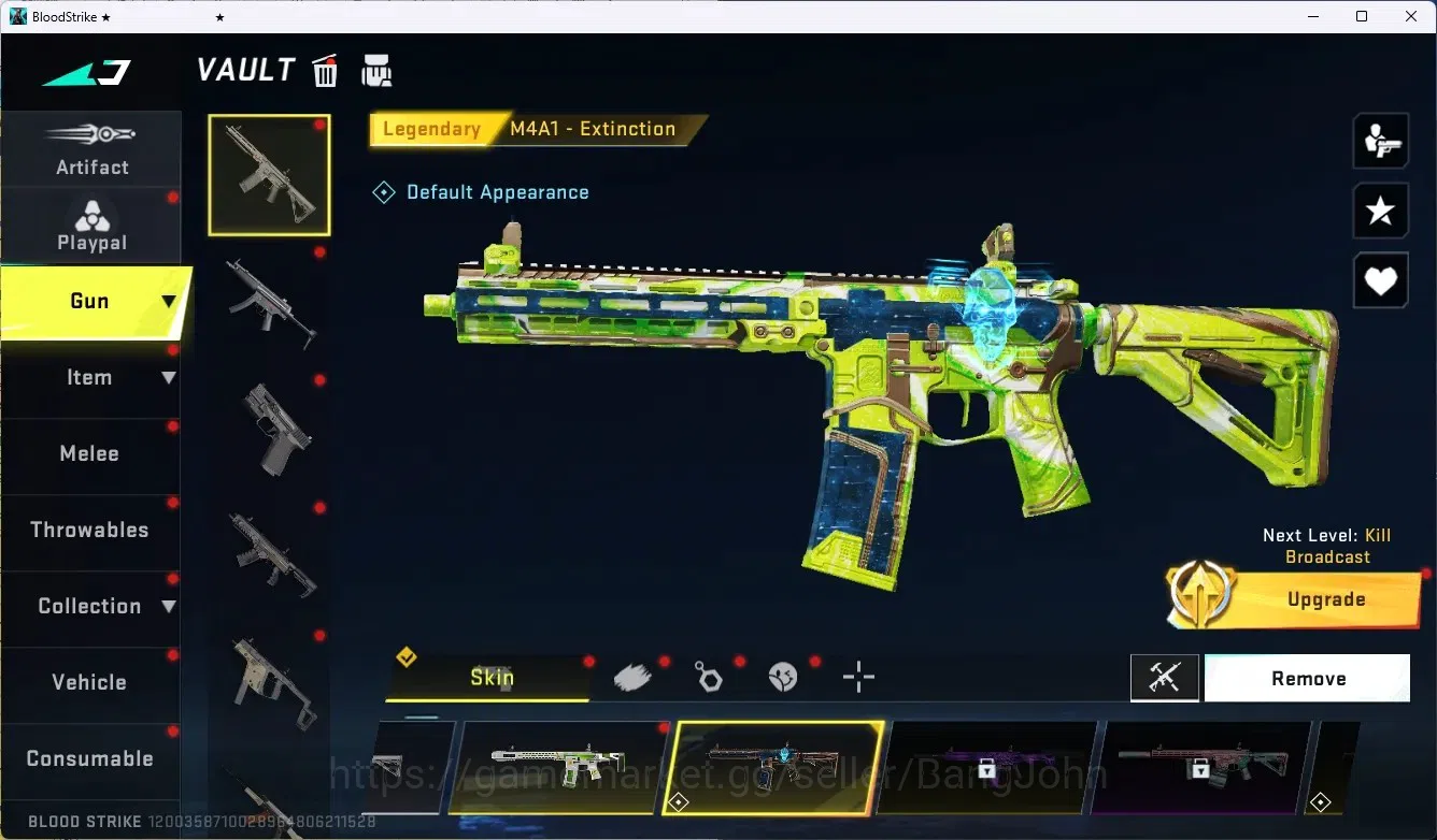 Blood Strike Accounts ASIA|Limited ButterflyKnife|4 Ultra Gun|8 Legendar image 2