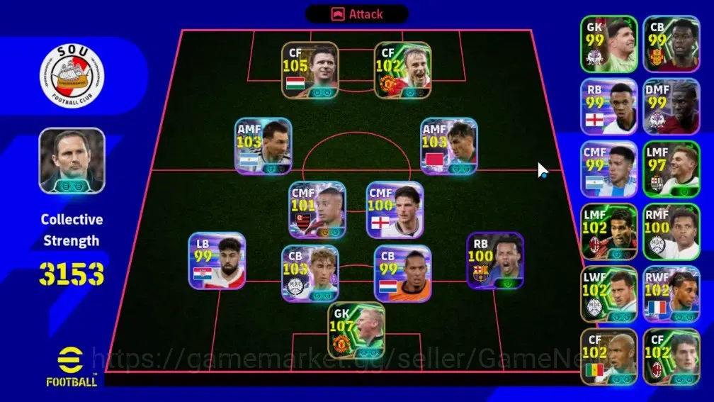eFootball Accounts Legends & Iconic Players Android|Epic Peter Schmeichel,Ferenc Puskas,Dimitar Berbatov,Daniele 1