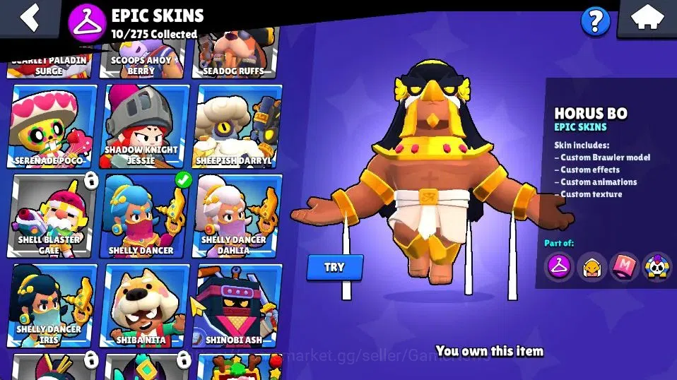 Brawl Stars Accounts 5962 Trophy|33 Brawlers 8 Max Lvl|5 Prestige|50 Sk image 14