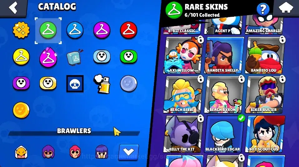 Brawl Stars Accounts 5962 Trophy|33 Brawlers 8 Max Lvl|5 Prestige|50 Sk image 18