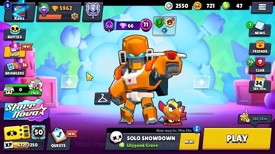 Brawl Stars Accounts 5962 Trophy|33 Brawlers 8 Max Lvl|5 Prestige|50 Sk image 3