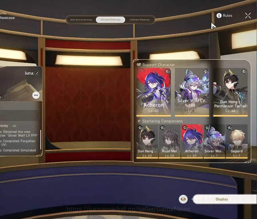 Honkai Star Rail Accounts Asia|TL 21|1 Golden Companion Spirit|3 Limited|Ach image 2