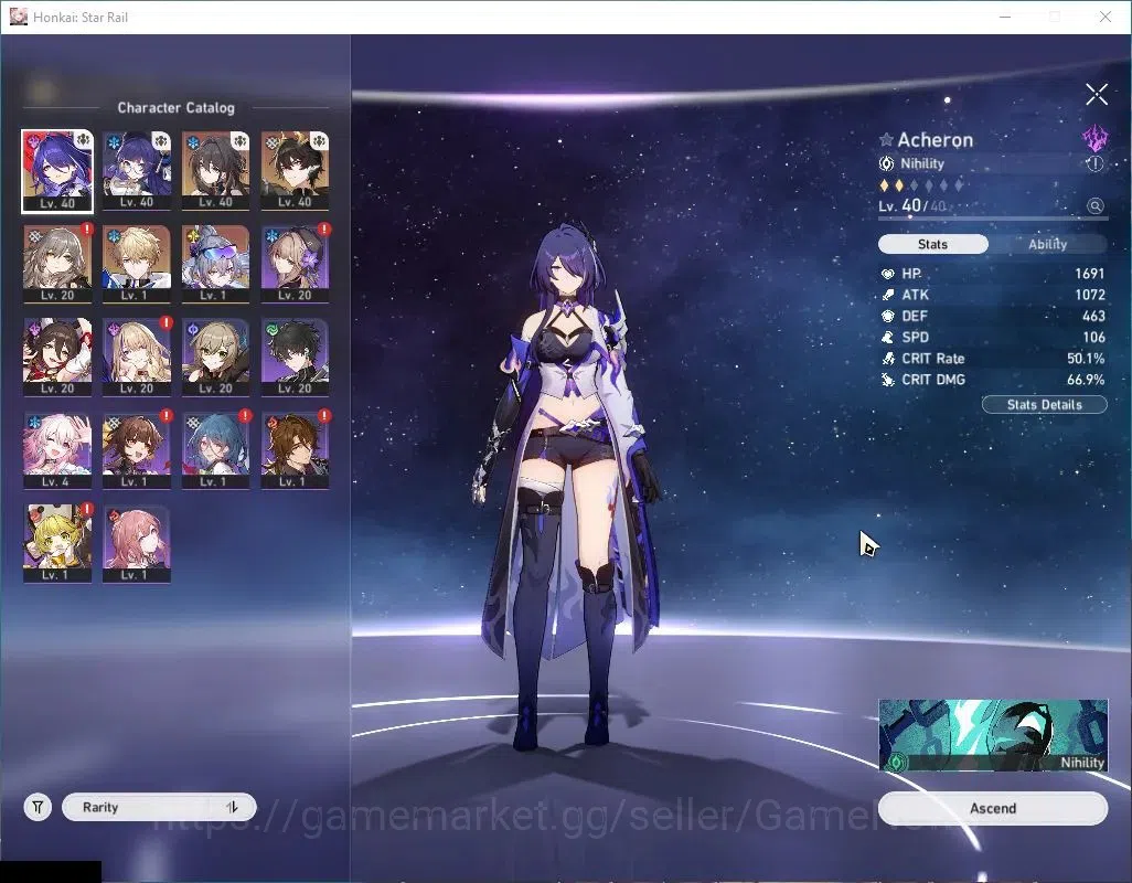 Honkai Star Rail Accounts Asia|TL 21|1 Golden Companion Spirit|3 Limited|Ach image 4