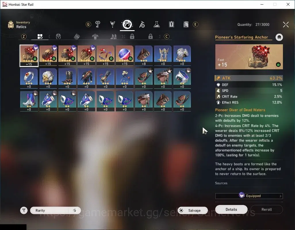 Honkai Star Rail Accounts Asia|TL 21|1 Golden Companion Spirit|3 Limited|Ach image 7