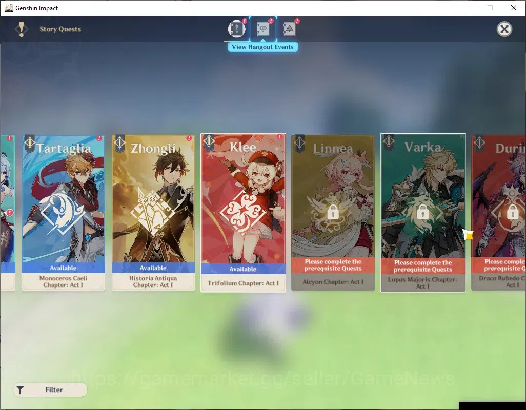 Genshin Impact Accounts ASIA|AR 55|BD Unset|1 Limited + 1 (*5Weap)|Nicole  image 17