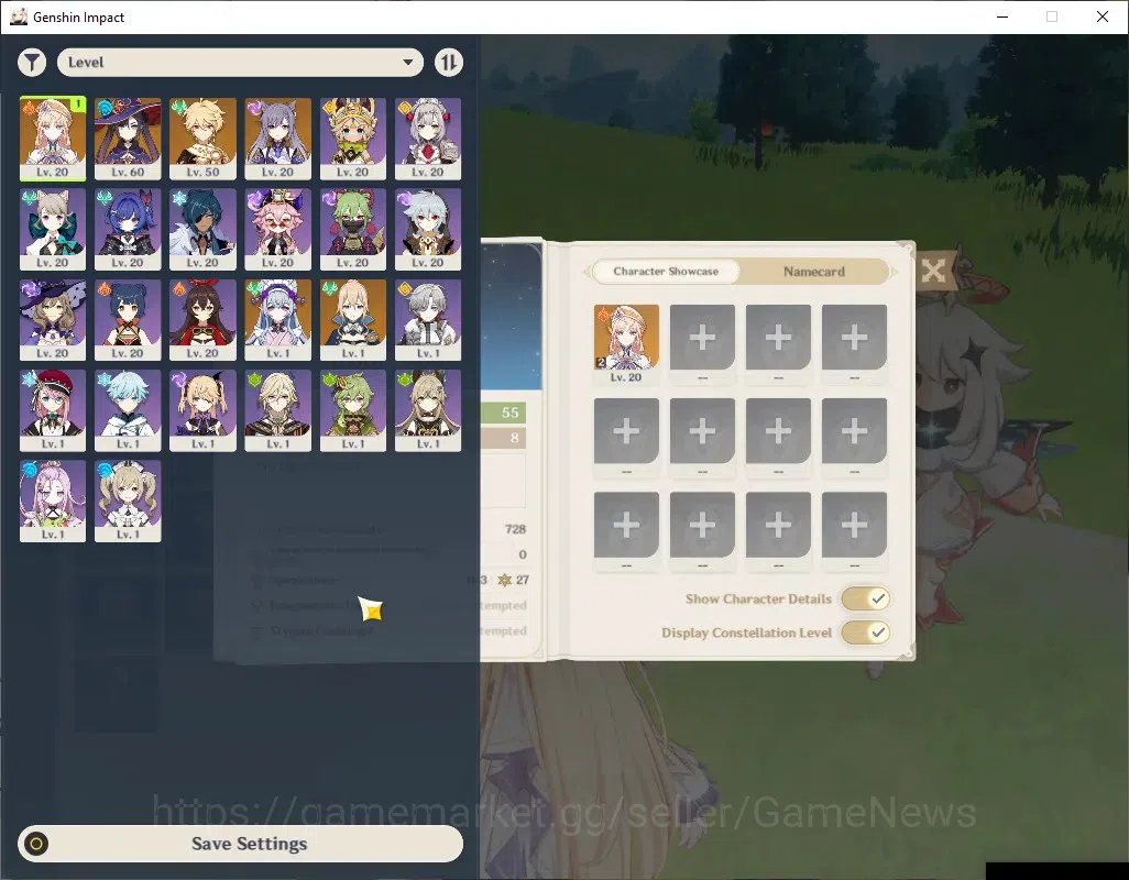 Genshin Impact Accounts ASIA|AR 55|BD Unset|1 Limited + 1 (*5Weap)|Nicole  image 2