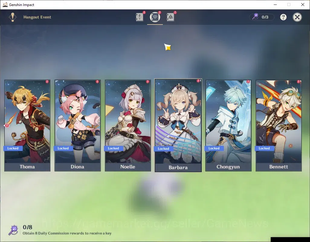 Genshin Impact Accounts ASIA|AR 55|BD Unset|1 Limited + 1 (*5Weap)|Nicole  image 20