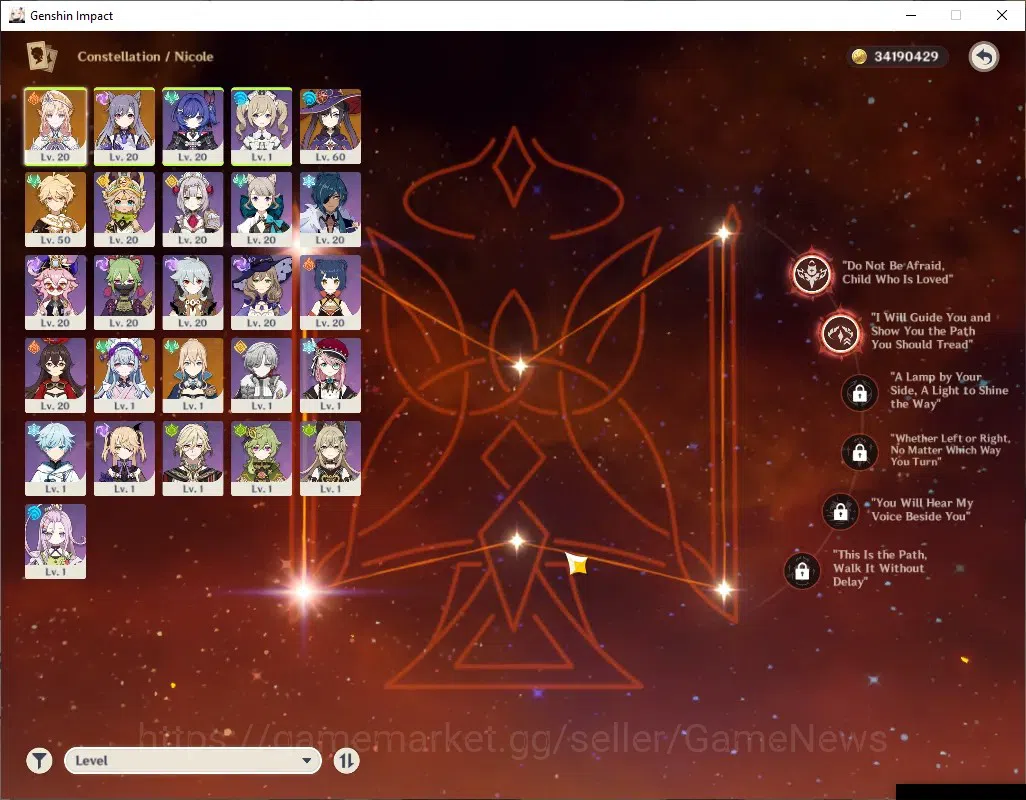 Genshin Impact Accounts ASIA|AR 55|BD Unset|1 Limited + 1 (*5Weap)|Nicole  image 4