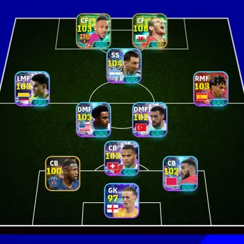 eFootball Accounts Legends & Iconic Players Gareth Bale 108 dan kawan kawan Pelatih Mourinho new