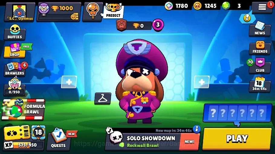 Brawl Stars Accounts Global | 1000 Thropy|16 Brawler|3 Max Hypercharge( image 1