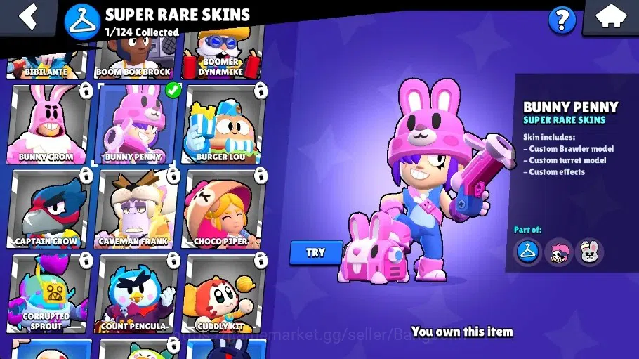 Brawl Stars Accounts Global | 1000 Thropy|16 Brawler|3 Max Hypercharge( image 9