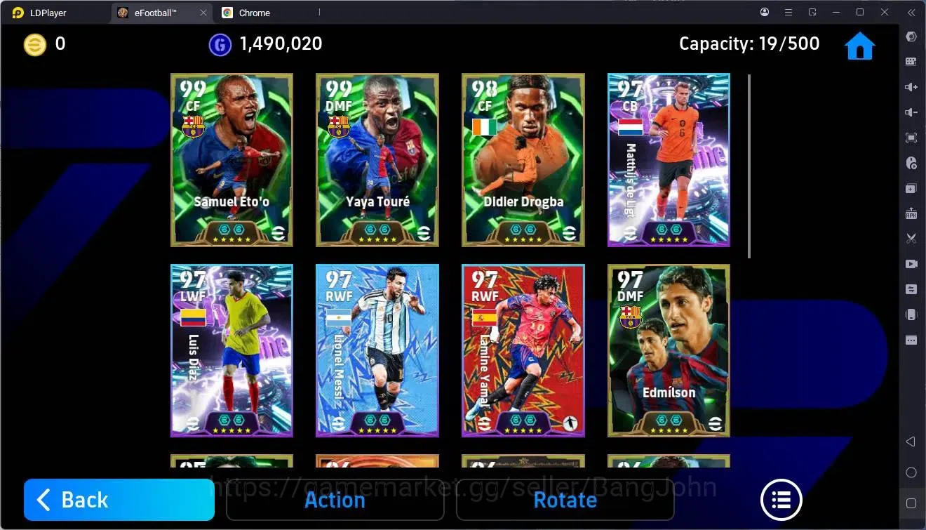 eFootball Accounts Mobile |PW 3173|Bigtime Kokcu|Epic Eto'o,Toure,Dro image 4