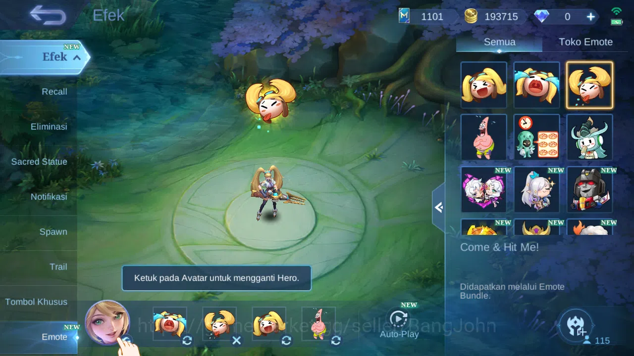 Mobile Legends: Bang Bang Accounts Others Hero 115 Skin 195 | Annual Hayabusa | Sanrio Floryn | CC Natalia | Dtamer Kimmy 13