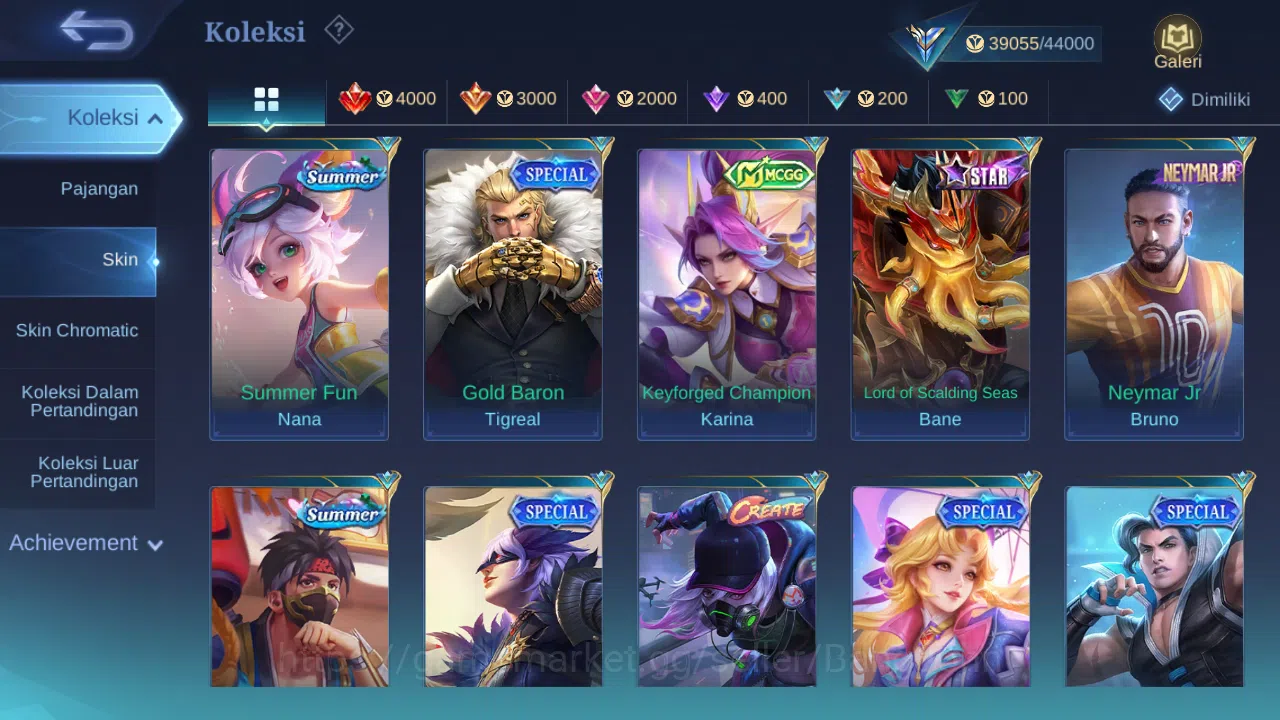 Mobile Legends: Bang Bang Accounts Others Hero 115 Skin 195 | Annual Hayabusa | Sanrio Floryn | CC Natalia | Dtamer Kimmy 6