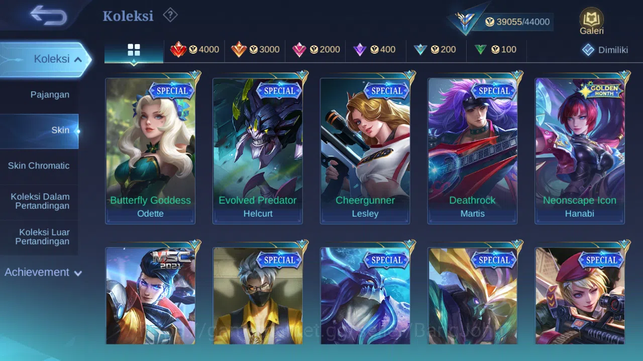 Mobile Legends: Bang Bang Accounts Others Hero 115 Skin 195 | Annual Hayabusa | Sanrio Floryn | CC Natalia | Dtamer Kimmy 8