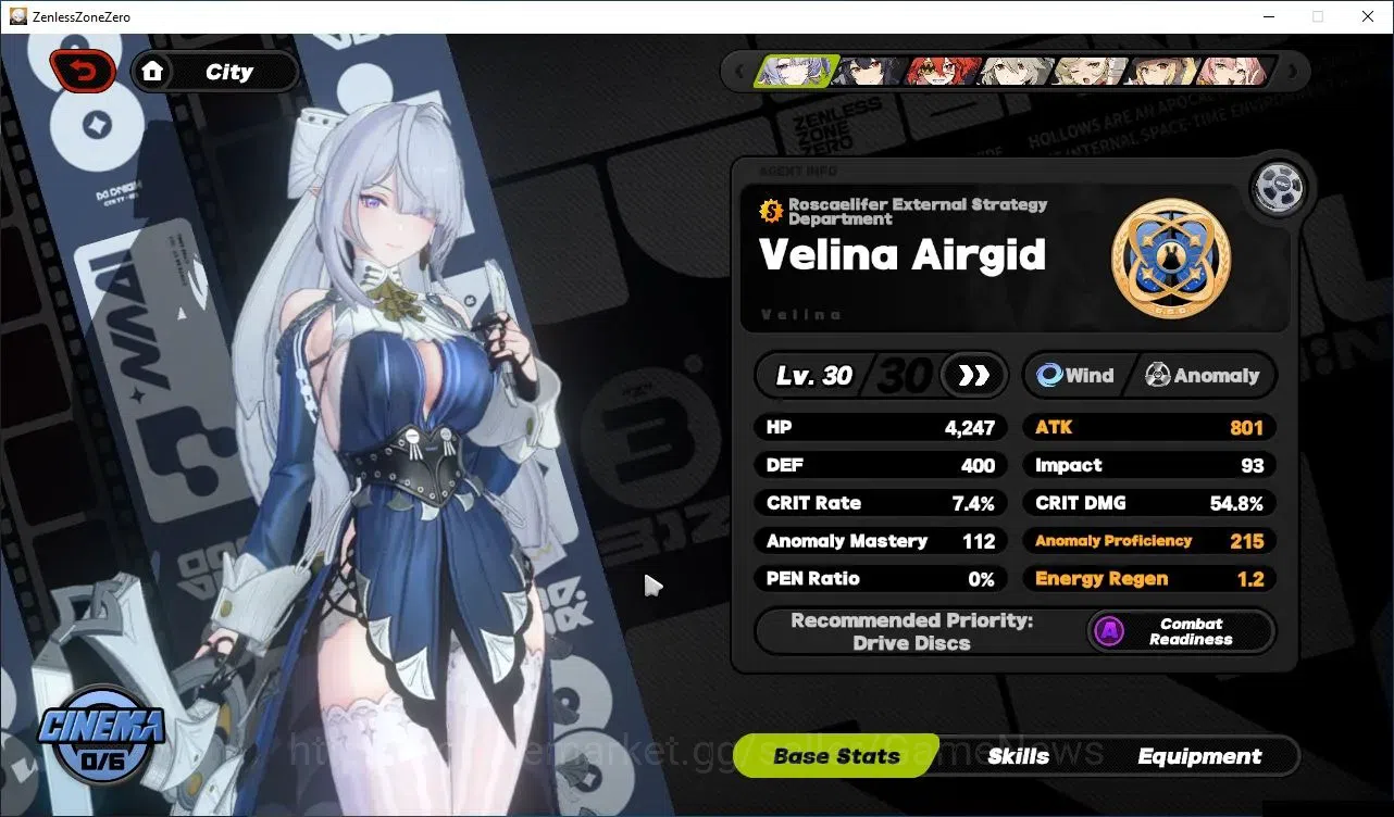 Zenless Zone Zero Accounts ASIA|IK 35|1 Limited(VELINA)|3 STD[Rina,Koleda,Gra image 6