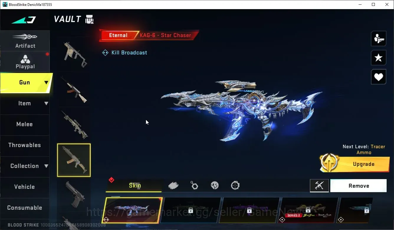 Blood Strike Accounts Others NA|ETERNAL Lv2 KAG6-StarChaser+ Rank Platinum IV|NetEase|BLS5974 1