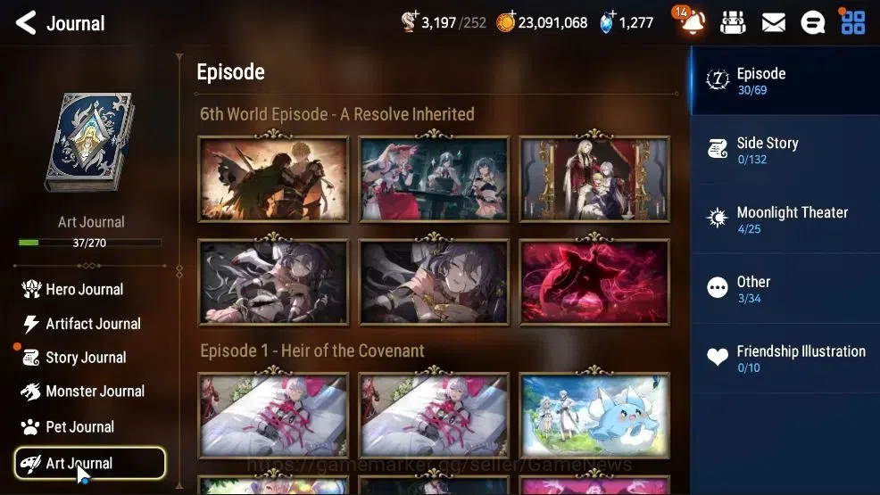 Epic Seven Accounts GLOBAL UnVerif|New Era|5 ML (SN Yulha,Rhiana&Lucel image 12