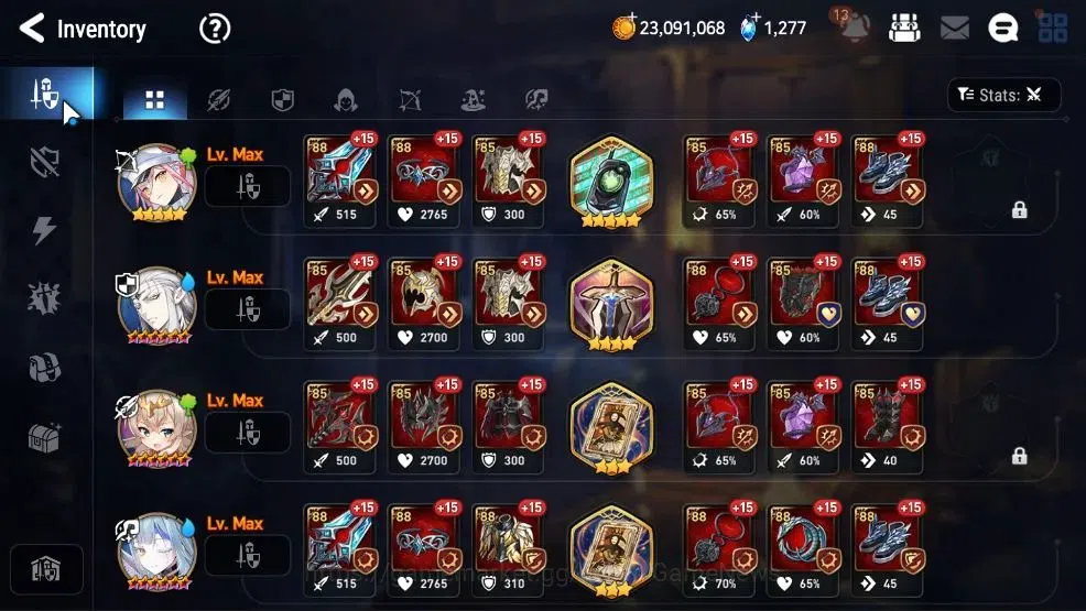 Epic Seven Accounts GLOBAL UnVerif|New Era|5 ML (SN Yulha,Rhiana&Lucel image 18