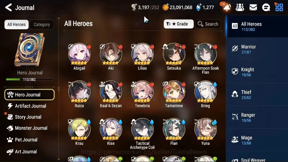 Epic Seven Accounts GLOBAL UnVerif|New Era|5 ML (SN Yulha,Rhiana&Lucel image 6