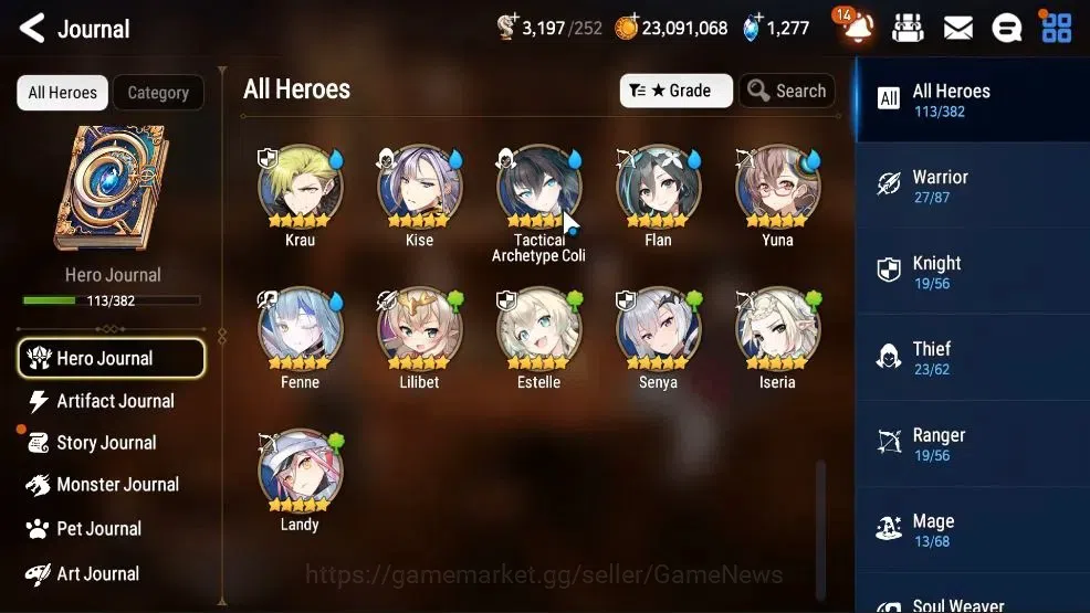 Epic Seven Accounts GLOBAL UnVerif|New Era|5 ML (SN Yulha,Rhiana&Lucel image 7