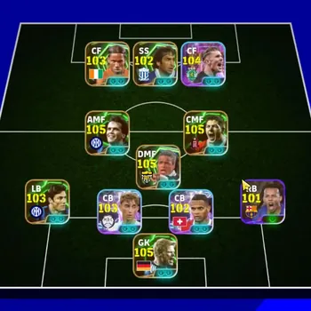 eFootball Accounts Legends & Iconic Players Android|Epic Lothar Matthaus,Steven Gerrard,Edgar Davids,Oliver Kahn,Pep