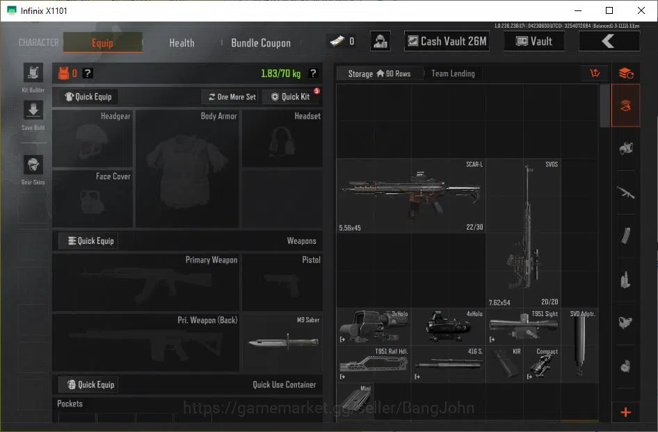 Arena Breakout Accounts MOBILE|LVL30 SV 27,3 M|CV 26 M|SK WEAPON=SQUIRE VS image 6