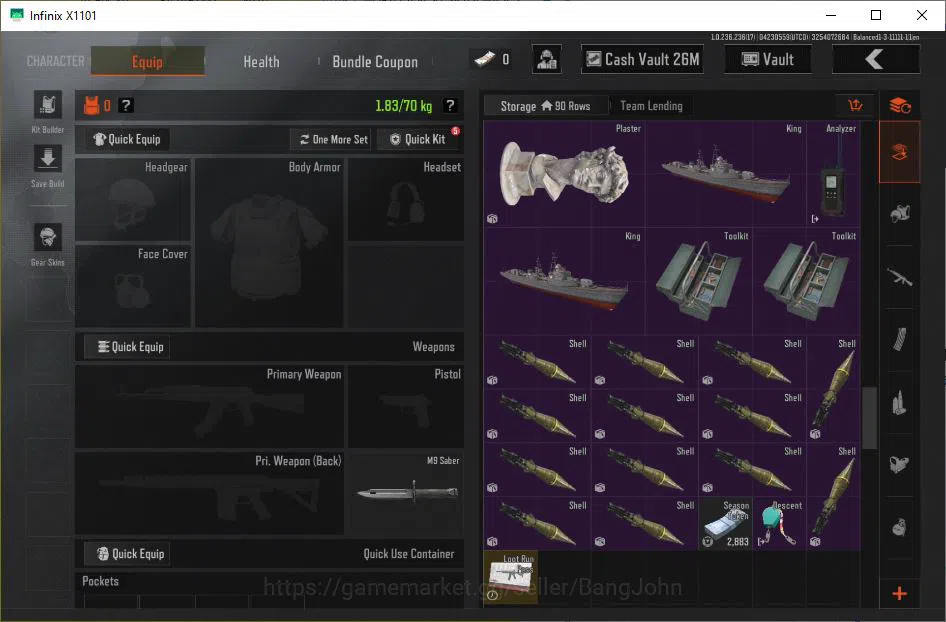Arena Breakout Accounts MOBILE|LVL30 SV 27,3 M|CV 26 M|SK WEAPON=SQUIRE VS image 9