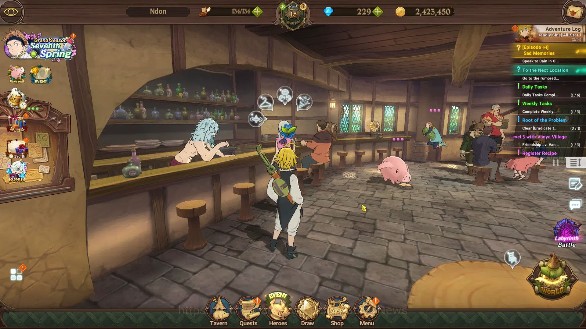 Global | 526K CC | Starter Ch5 | 229 Dm | 2 UR | Merlin&Escanor, Demon King Meliodas | Code Only |(SDS4004) The Seven Deadly Sins: Grand Cross Starter Global | 526K CC | Starter Ch5 | 229 Dm | 2 UR | M image 1