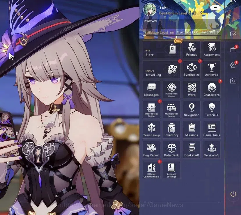 Honkai Star Rail Accounts Asia|TL 66|8 Limited|Castorice+Sign,Sunday,The Her image 1