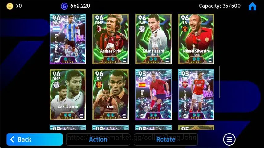 eFootball Accounts Mobile|PW 3197|Alessandro Del Piero Epic,Marcelo E image 5