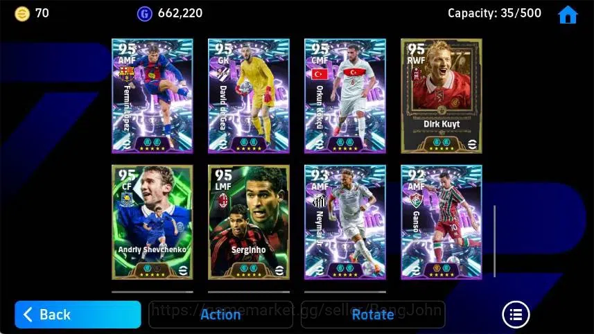 eFootball Accounts Mobile|PW 3197|Alessandro Del Piero Epic,Marcelo E image 6