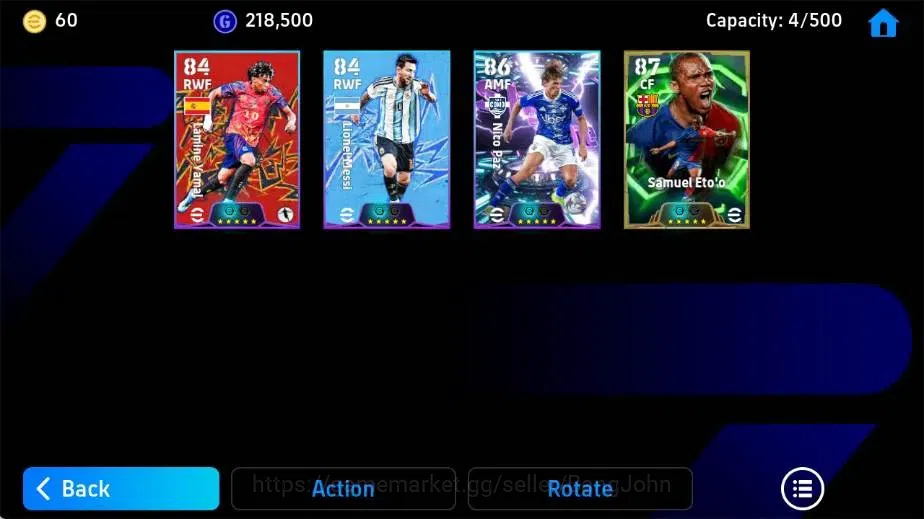 eFootball Accounts Mobile|PW 2474|Samuel Eto'o Epic,Nico Paz ShowT|20 image 3