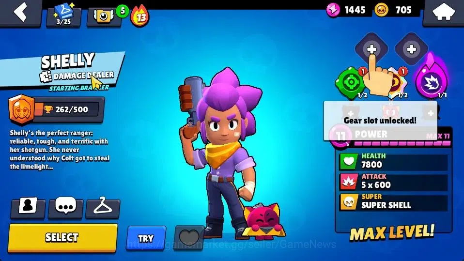 Brawl Stars Accounts 1008 Trophy|14 Brawlers 2 Max Lvl [Nita,Shelly]|5  image 14