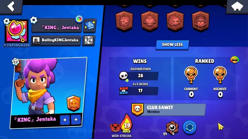 Brawl Stars Accounts 1008 Trophy|14 Brawlers 2 Max Lvl [Nita,Shelly]|5  image 4