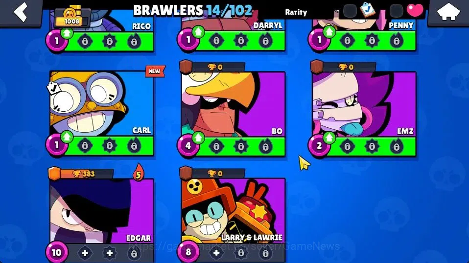 Brawl Stars Accounts 1008 Trophy|14 Brawlers 2 Max Lvl [Nita,Shelly]|5  image 6