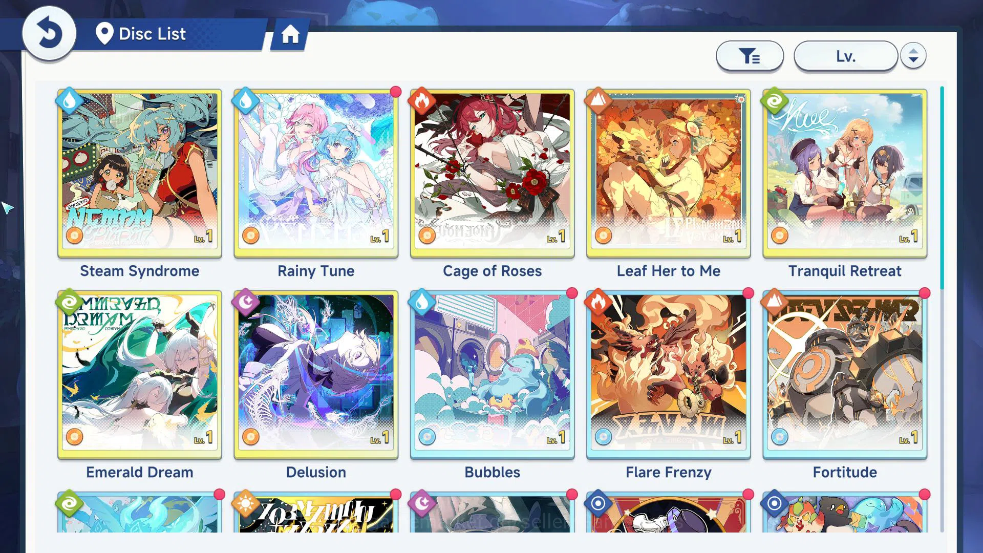Stella Sora Accounts Global|Fresh Starter Chitose & Gerie T1 + 9 SR|Story 1-1|Log Yostar|Check SS(SSR724) 4