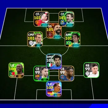 eFootball Accounts Legends & Iconic Players Mobile|PW 3142|Bigtime M.Salah|Epic Kaka,Rooney,Sneijder, Etc.|ST