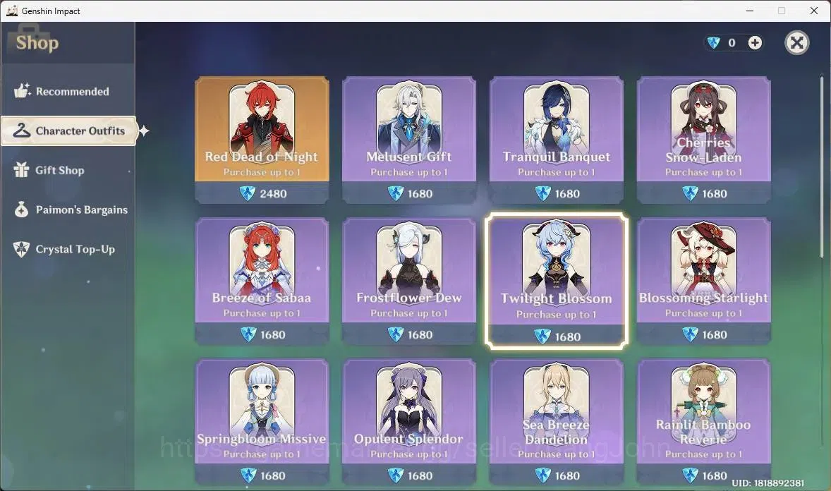 Genshin Impact Accounts ASIA | AR 56 | 5 Limited 5* char [Flins]+Sign,Furi image 2