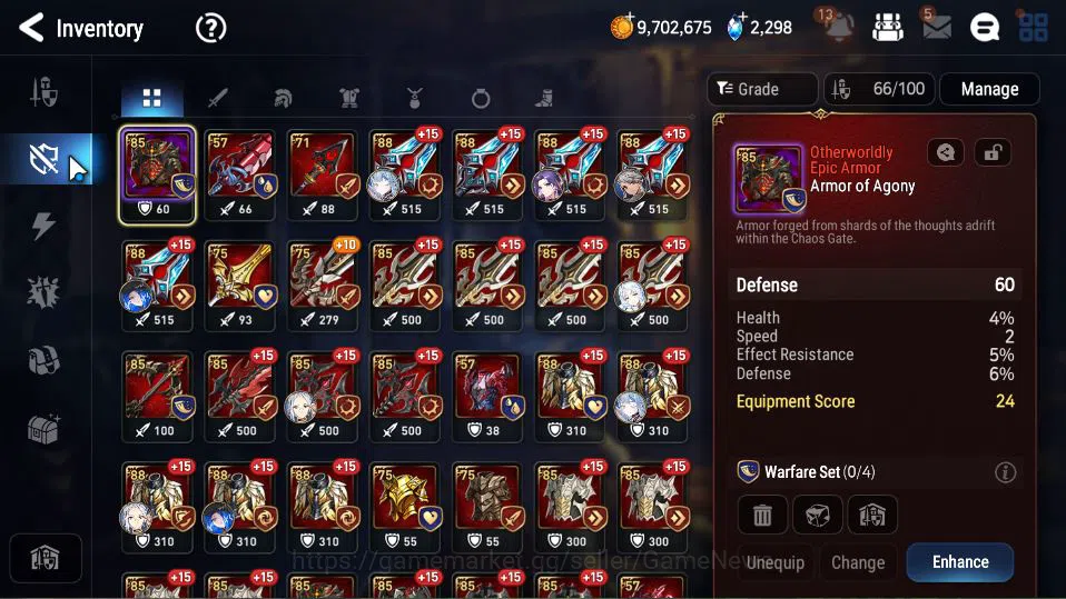 Epic Seven Accounts Starter GLOBAL Unverif|4 ML(C Lilias,Belian,LW Peira,S Taeyou)+P Byblis,Fenne,etc|PoH+Bless ON|2,2K 8