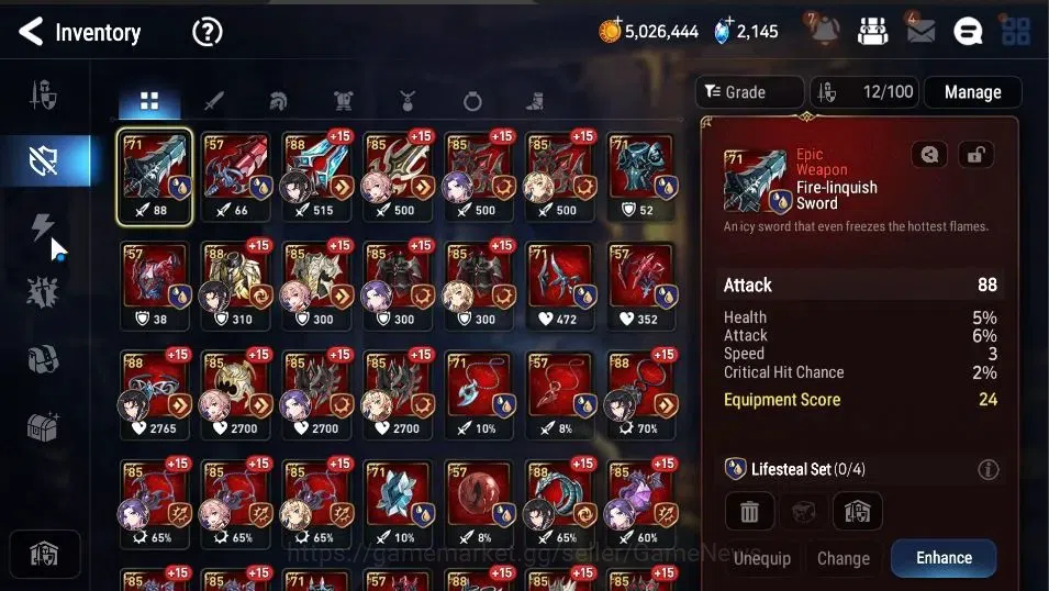 Epic Seven Accounts GLOBAL Unverif|New Era|2 ML(Rhiana&Luciel,LQ Charl image 14