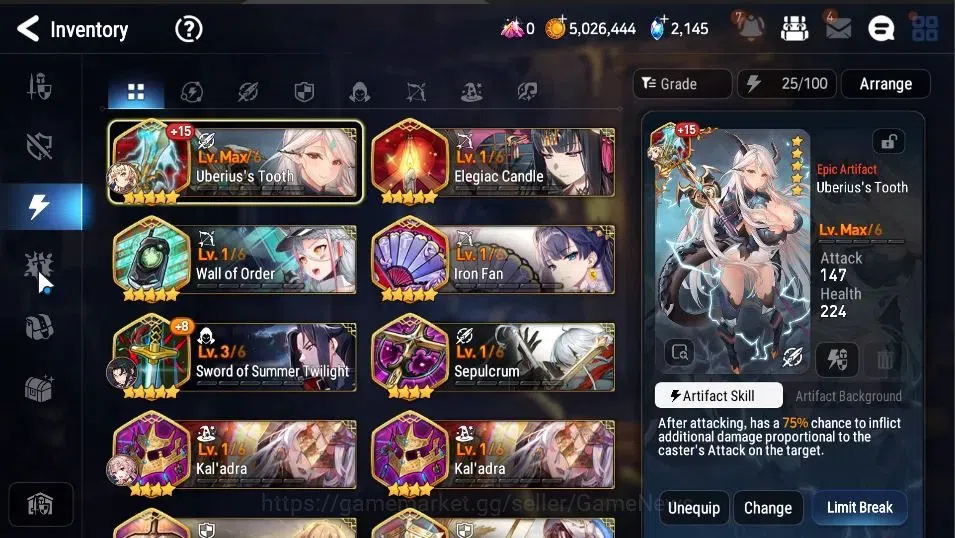 Epic Seven Accounts GLOBAL Unverif|New Era|2 ML(Rhiana&Luciel,LQ Charl image 15