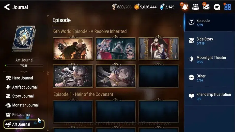 Epic Seven Accounts GLOBAL Unverif|New Era|2 ML(Rhiana&Luciel,LQ Charl image 8