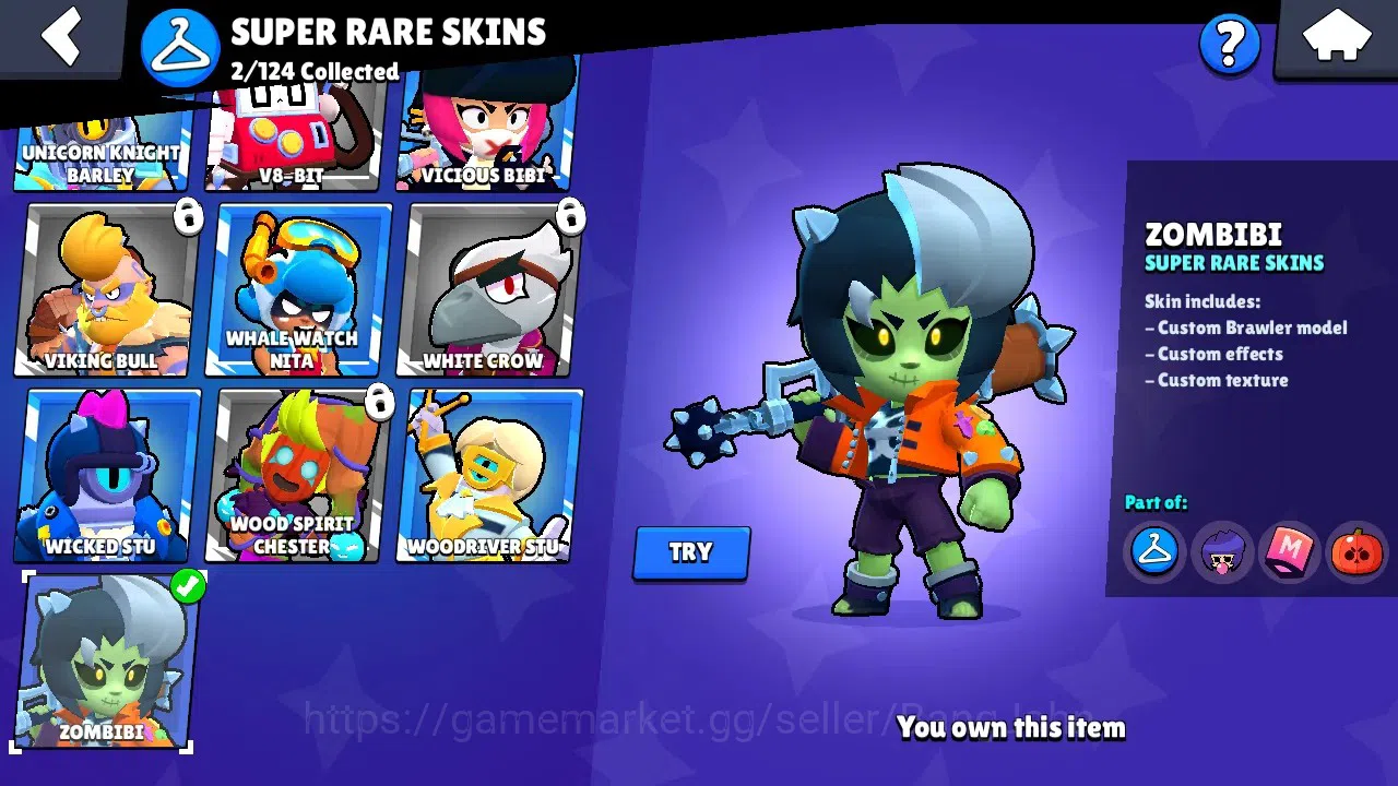 Brawl Stars Accounts Global | 2276 Thropy | 24 Brawlers - 2 Max Lvl.(Bi image 11