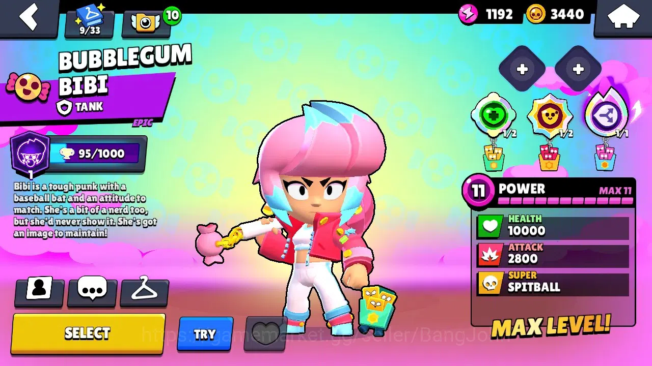 Brawl Stars Accounts Global | 2276 Thropy | 24 Brawlers - 2 Max Lvl.(Bi image 5