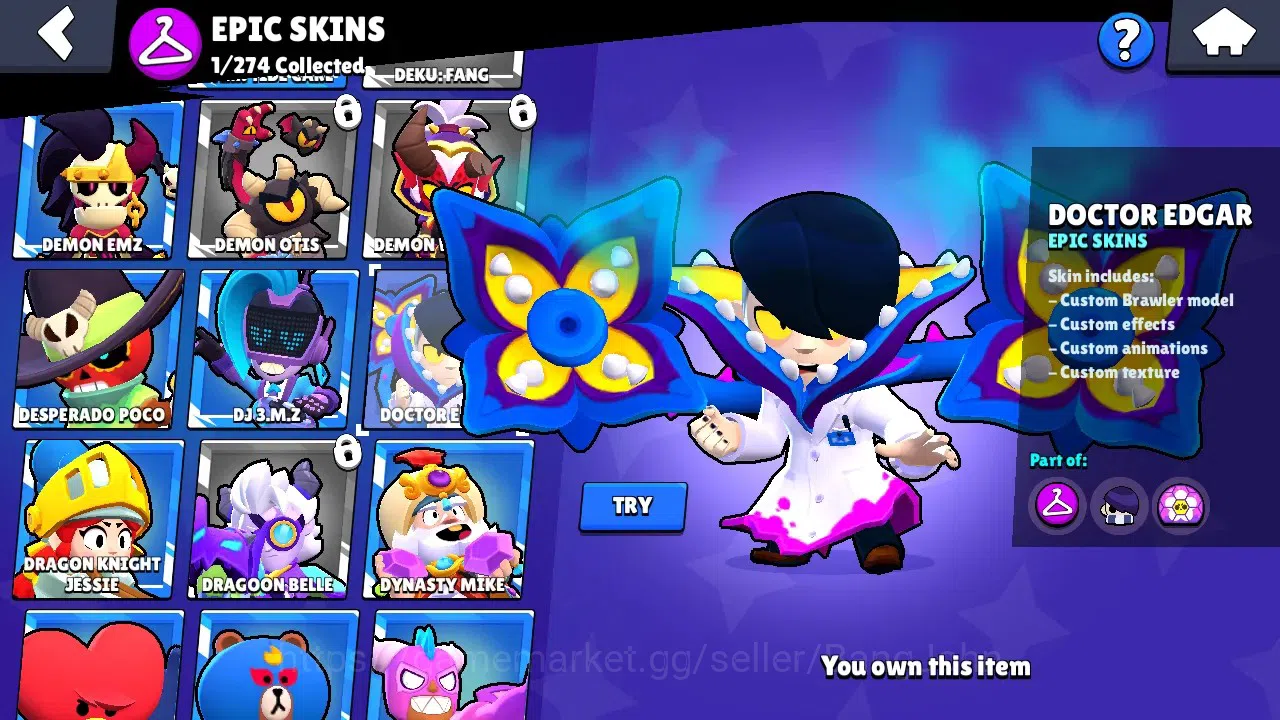 Brawl Stars Accounts Global | 2276 Thropy | 24 Brawlers - 2 Max Lvl.(Bi image 9