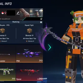 Blood Strike Accounts Starter ASIA|Starter|1 Limited:Spear-BlossomL2|4 ULTRA:P90,Scythe,Alondra,Ethan|2