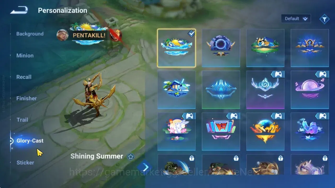 Honor of Kings Accounts Hero111 Skin75|Luban(Blessed),Angela (Legend),Hou  image 11
