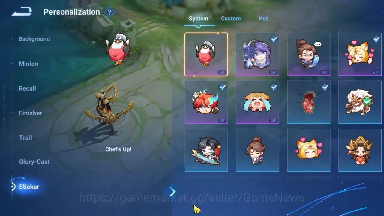 Honor of Kings Accounts Hero111 Skin75|Luban(Blessed),Angela (Legend),Hou  image 12