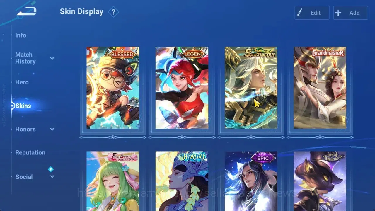 Honor of Kings Accounts Hero111 Skin75|Luban(Blessed),Angela (Legend),Hou  image 3